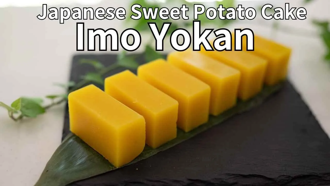 JapaneseImo Yokan Classic Japanese Sweet Potato Delight   Autumn Recipe- Vegan