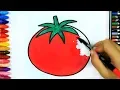 LEARNING VEGETABLES Coloring Book Learning Coloring Pages