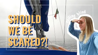 E19 Sailing in THICK FOG to SURFER PARADISE Nazaré