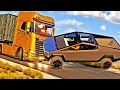 Download Lagu Truck and Car Crashes #11 [BeamNG.Drive]