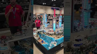 20 People Built This Massive LEGO Halo City!