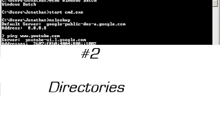 Windows Batch Scripting Tutorial Episode 2 - Directories