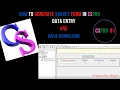 CSPro Tutorial Survey Forms in CSPro Data Entry Data Download