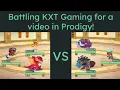 Battling KXTGaming for a in Prodigy This was a close battle