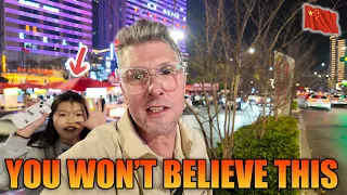 外国人在中国夜晚竟遇上意想不到的事