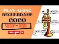 Download Lagu RECUERDAME From COCO - Play Along on Trumpet | With Backing Track and Sheet Music