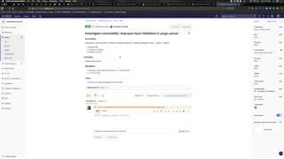 Create Merge Request Download Patch from Vulnerability