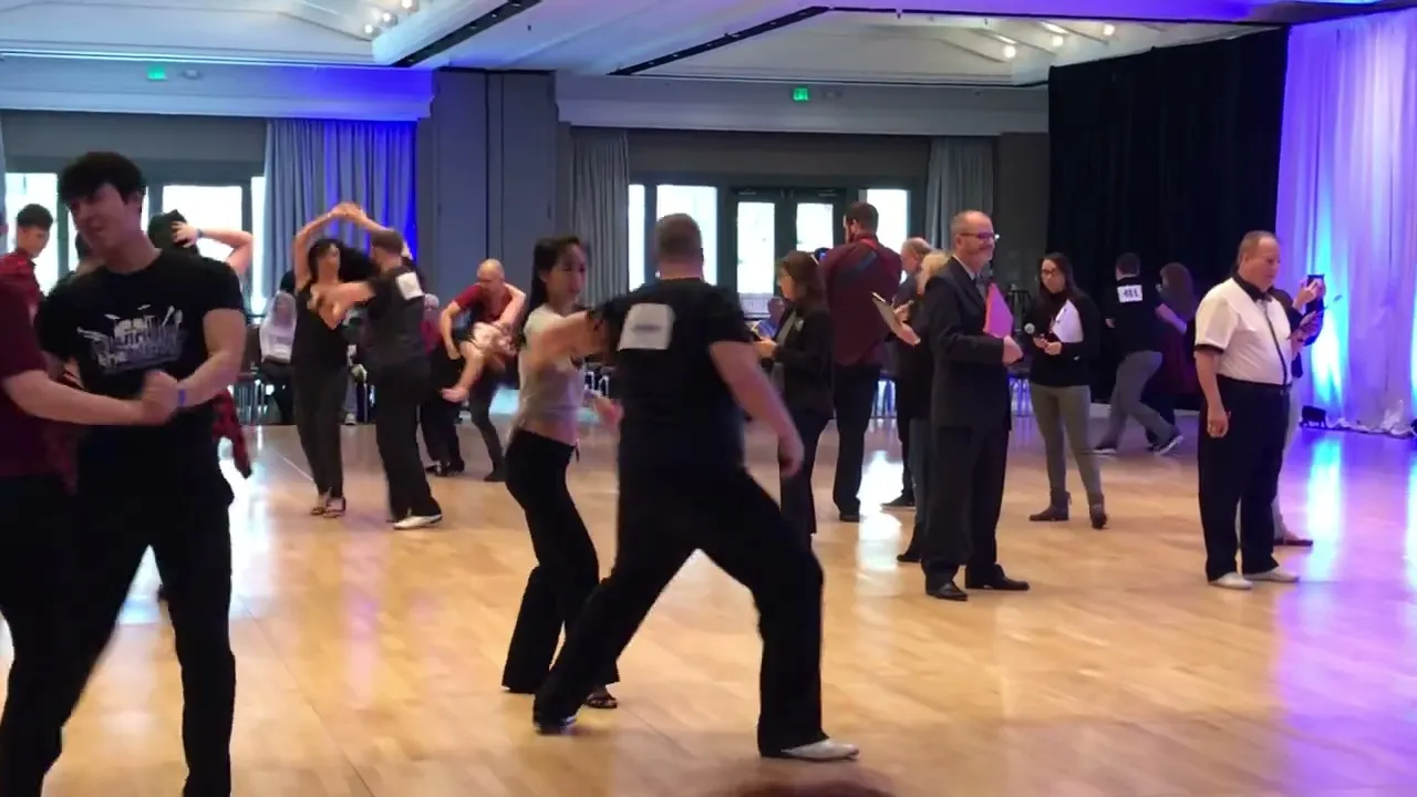 All American 2nd Place, Monterey Swingfest 2018 - Kyle Redd & Helen Zhou