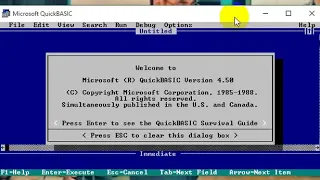 QBASIC In Nepali Print the REVERSE of String in QBASIC Using SUB END SUB By NP Rijal