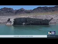 As Lake Mead water levels drop potential for hidden items to surface increases
