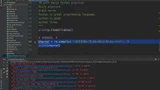 JD with Daily Python Practice Python Regular expressions