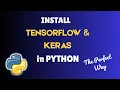 How to install Tensorflow and Keras in python on Mac in 2025 install Tensorflow Keras in Python