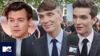 DUNKIRK Cast React To Harry Styles s Hair At London Premiere MTV MOVIES