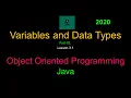 Variables and Data Types Part-01 Object Oriented Programming Java - Lesson 3 1 Bangla
