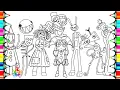The Amazing Digital Circus NEW Coloring Pages How To Color ALL Characters NCS Music