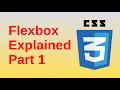 Flexbox Explained Part 1 - Basic CSS3 Fast