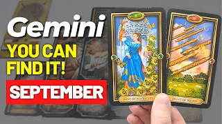 GEMINI - "GOLD is EVERYWHERE! Be Open!" September 14th - 20th Tarot Reading