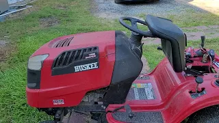 Huskee LT4200 transmission belt replacement