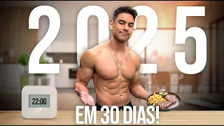 Dicas OBRIGATÓRIAS para Mudar O SHAPE EM 2025 *Perca BARRIGA em 30 dias!*