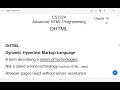 II BCOM CA-SEM IV-WEB TECHNOLOGIES-UNIT II-DHTML BASICS