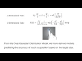 Predicting Finger-Touch Accuracy Based on the Dual Gaussian Distribution Model