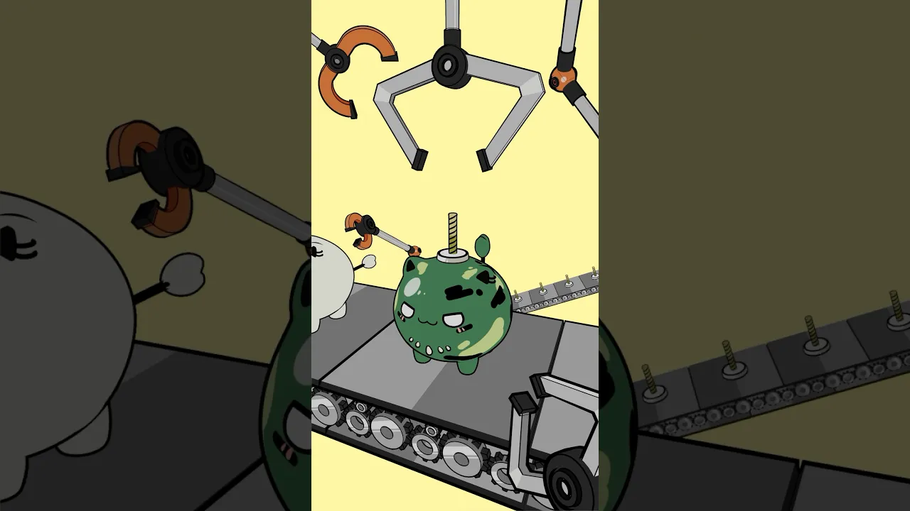 SSRB工場 / SSRB Factory　#ssrb #animation #anime #shorts #kawaii #hololive