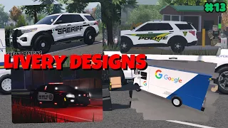 Insane LIVERY DESIGNS for Emergency Response Liberty County Roblox
