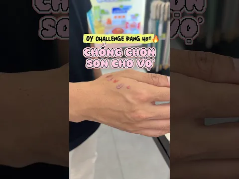 Chồng mình chọn ổn không mọi người? 😂💄 #challenge #vochong