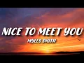 Download Lagu Nice to Meet You – Myles Smith (Lyrics) | Official Lyric Video