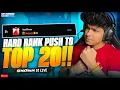 Download Lagu TOP 20 RANK PUSH | RANK PUSH TO TOP 10 CONQUROR | BGMI NEW UPDATE 4.0 LIVE