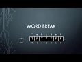 Coding Interview Problem - Word Break