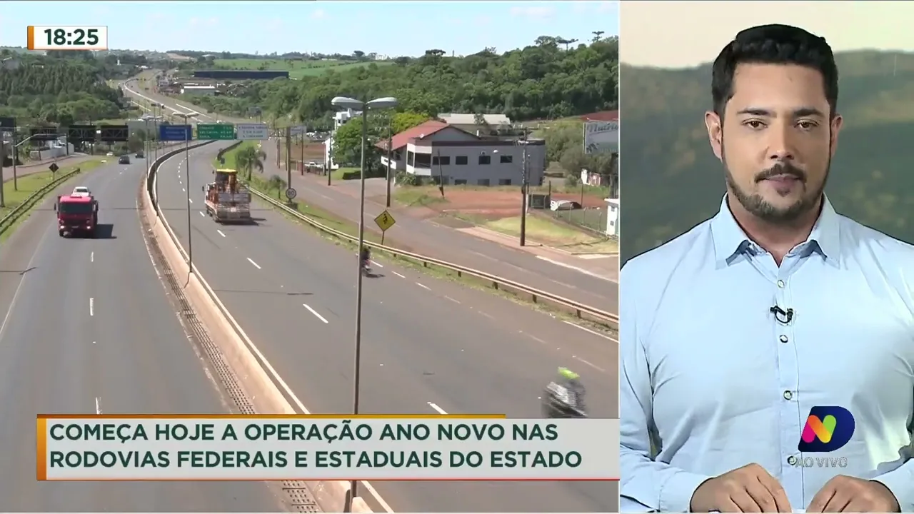 Inicia “Operação Ano Novo” nas rodovias federais e estaduais de SC