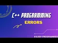 errors in c c important questions