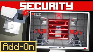 SECURITY ADDON Adds Cameras, Lasers, Turrets and More to Minecraft Bedrock
