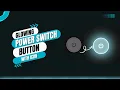 Glowing Power Switch Button with Icon HTML CSS Toggle Animation