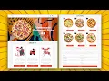 How To Make Responsive Online Pizza Shop Website Design Using HTML CSS Vanilla JavaScript