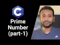 C programming Bangla Tutorial Check Prime Number
