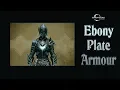 Skyrim Creation Club Alternative Armours The Ebony Plate Armour