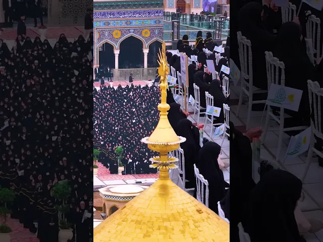 ⁣الطالبات الجامعيات يرسمن لوحة العفاف في مهرجان (عباءتي) الخامس