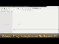 Primer Programa Java en Apache Netbeans 11