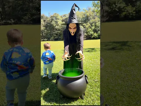 O DAVI FOI ATACADO PELA BRUXA DO BOSQUE!