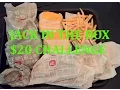 Jack in the Box 20 Value Menu Challenge