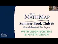 The Math Map Summer Book Club 2025 Week 6 Roundabouts Dot Paper