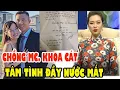 Loi Tam Tinh Day Nuoc Mat Cua Chong MC Khoa Cat Sau Khi Vo Qua Doi