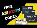 NEW Free Amazon Gift Card Codes 2026 How to get FREE 100 Amazon Gift Card Codes New Tricts