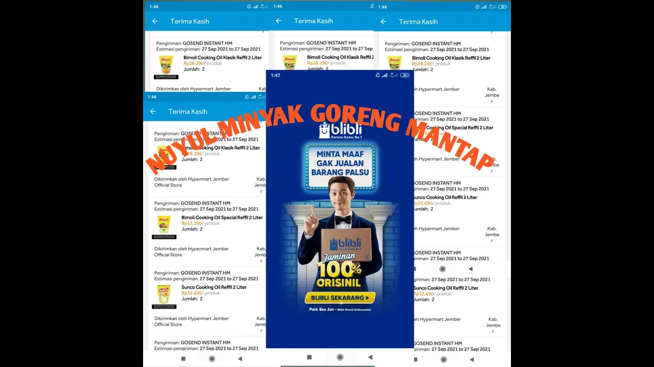 Nuyul diskon 100%‼️Potongan langsung di aplikasi blibli ‼️Bulan ini❗