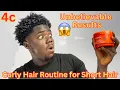 Get Defined Curly Hair in Just 2 Minutes with Cantu - Easy Routine for Black Men