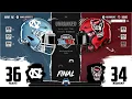 NDL Season 32 Week 14 - North Carolina Tarheels at NC State Wolfpack