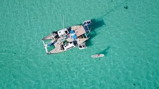 Sailing Tangaroa ‘Our Turquoise Catamaran’