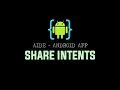 AIDE Tutorial - Android App Share Intents